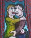 The Lovers (By a Window) - 33x42cm £420